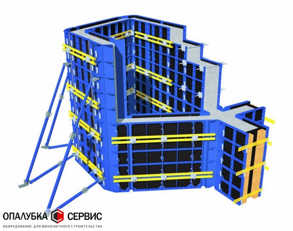 Что такое опалубка? Где она применяется?