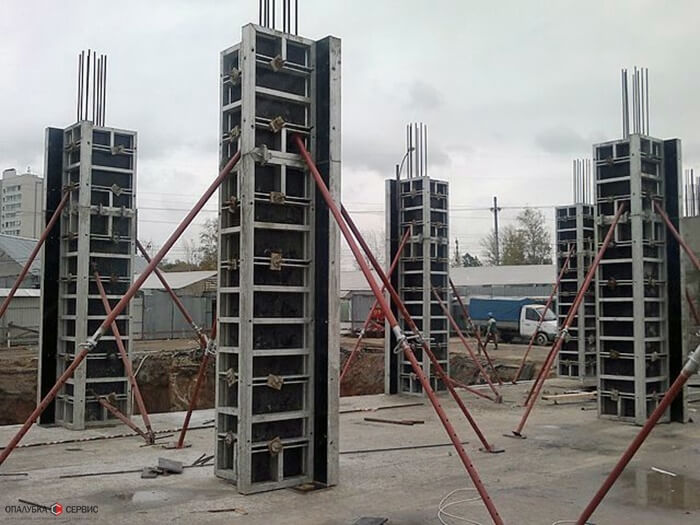 Аренда опалубки колонн